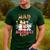 Dad Of The Birthday Girl Zoo Theme Animal Party Safari Cool Men's Casual T-Shirt Forest