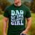 Dad Of The Birthday Girls Teens Kid Family Matching Birthday Men's Casual T-Shirt Forest