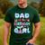 Dad Of The Birthday Mermaid Girl Family Matching Party Men's Casual T-Shirt Forest