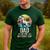 Dad Of The Birthday Party Outfit Dinosaur Daddy Men's Casual T-Shirt Forest