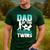 Dad Of The Birthday Twins Celebrate Cute Twin Father Daddy Men's Casual T-Shirt Forest Dad Of The Birthday Twins Celebrate Cute Twin Father Daddy Men's Casual T-Shirt Forest