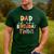 Dad Of The Birthday Twins Kids Great Daddy Of Twins Bday Men's Casual T-Shirt Forest
