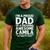 Dad Of CAMILA Father's Day Personalized Name Joke Men's Casual T-Shirt Forest