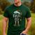 The Dad Elf Shirt Matching Family Dad Christmas Elf Men's Casual T-Shirt Forest