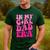 In My Dad Era Girl Groovy Retro Papa Fathers Day Men's Casual T-Shirt Forest