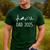 Dad Est 2025 Frequency Pulse New Dad To Be Men's Casual T-Shirt Forest