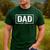 Dad Est 2026 Father 2026 Loading New Dad 2026 Men's Casual T-Shirt Forest