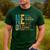 Dad Fathers Day Christian Jesus He Is Smart Brave Men's Casual T-Shirt Forest