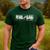 Dad Of Girl Est 2026 Baby Reveal First Father's Day Newborn Men's Casual T-Shirt Forest