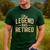 Dad Grandpa Retirement The Legend Has Retired 2026 Men Men's Casual T-Shirt Forest