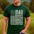 Dad Grandpa Veteran Great Grandpa Men's Casual T-Shirt Forest