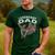 Dad Legendary Saying Men's Casual T-Shirt Forest