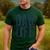 Dad Life Girl Dad Men's Casual T-Shirt Forest