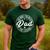 DAD The Man The Myth The Legend Father's Day Men's Casual T-Shirt Forest