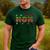 Dad And Mom Of The Birthday Boy Pixel Game Matching Family Men's Casual T-Shirt Forest
