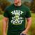 Dad Needs A Beer Button Up Shirts Beer Drinking Lover Men's Casual T-Shirt Forest