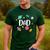 Dad Outer Space Galaxy Birthday For Family Men's Casual T-Shirt Forest