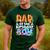 Dad Under Sea Birthday Party Boys Ocean Sea Animals Themed Men's Casual T-Shirt Forest