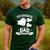 Dad Squared Fathers Day Dad Of Two Cool Daddy Of 2 Men's Casual T-Shirt Forest