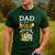 Dad Of The Wild Seven Animal Safari 7th Birthday Party Men's Casual T-Shirt Forest