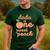 Dada Dad First Birthday One Sweet Peach Bday Family Matching Men's Casual T-Shirt Forest