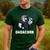 Dadacorn Unicorn Dad Papa Father's Day Daughter Men's Casual T-Shirt Forest