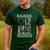 Daddd Gun Dads Against Daughters Dating Democrats On Back Men's Casual T-Shirt Forest