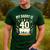 My Daddy Is 40 Years Old Father 40th Birthday Dad Men's Casual T-Shirt Forest