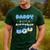 Daddy Of The Bday Boy Blue Dog Theme Party Family Matching Men's Casual T-Shirt Forest