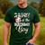 Daddy Of The Birthday Boy Cow Farm 1St Birthday Boy Men's Casual T-Shirt Forest