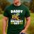 Daddy Of The Birthday Boy Dinosaur Construction Worker Truck Men's Casual T-Shirt Forest