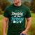 Daddy Of The Birthday Boy Dog Paw Bday Party Celebration Small Men's Casual T-Shirt Forest