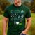 Daddy Of The Birthday Boy Hole In One Golf Lover Men's Casual T-Shirt Forest