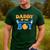 Daddy Of The Birthday Boy Milk And Cookies Lover Men's Casual T-Shirt Forest Daddy Of The Birthday Boy Milk And Cookies Lover Men's Casual T-Shirt Forest