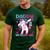 Daddy Of The Birthday Girl Dabbing Unicorn Dad Daddy Small Men's Casual T-Shirt Forest