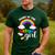 Daddy Of The Birthday Girl Rainbow B-Day Matching Family Men's Casual T-Shirt Forest
