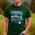Daddy Of The Birthday Mermaid Family Matching Dad Papa Men's Casual T-Shirt Forest