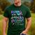 Daddy Of The Birthday Mermaid Matching Family Party Father's Men's Casual T-Shirt Forest Daddy Of The Birthday Mermaid Matching Family Party Father's Men's Casual T-Shirt Forest