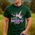 Daddy Of The Birthday Princess Girl Dad Unicorn Bday Party Men's Casual T-Shirt Forest