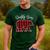 Daddy Dad Bear Pajama Red Buffalo Xmas Family Christmas Men's Casual T-Shirt Forest
