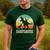 Daddy Dinosaur Daddysaurus 2 Kids For Dad Men's Casual T-Shirt Forest