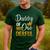 Daddy Of Mr Onederful 1st Birthday Father's Day First Daddy Men's Casual T-Shirt Forest