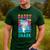 Daddy Shark Retro Vintage Dad Men's Casual T-Shirt Forest
