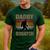 Daddy Squatch Bigfoot Dad Sasquatch Yeti Family Matching Men's Casual T-Shirt Forest