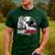 Daddysaurus T-Rex Dad Dinosaur Daddy Saurus Fathers Day Men's Casual T-Shirt Forest