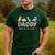 Daddysaurus T Rex Dinosaur Dad Daddy Saurus Family Men's Casual T-Shirt Forest