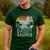 Daddysaurus T Rex Dinosaur Daddy Saurus Family Matching Men's Casual T-Shirt Forest