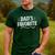 Dad's Favorite Men's Casual T-Shirt Forest