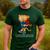 Daniel And Dad Tiger Dark Shirt Men's Casual T-Shirt Forest