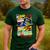 DC Comics Father's Day Justice League Dad Attributes Men's Casual T-Shirt Forest